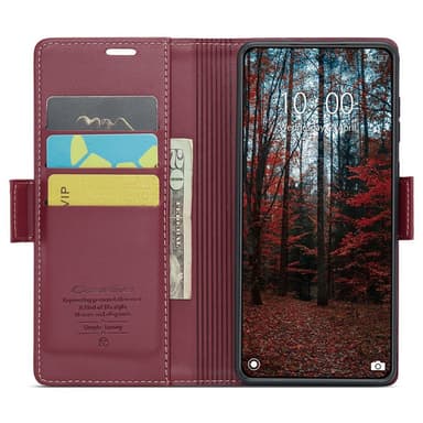 CASEME Plånboksfodral Xiaomi 14 - Röd