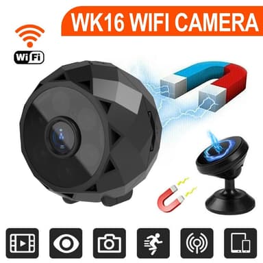 Hemövervakning WiFi-kamera Mobiltelefon Fjärrövervakning Night Vision-kamera