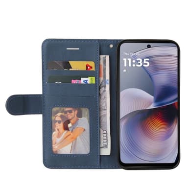 KT Plånboksfodral till Motorola Moto G55 - Blå