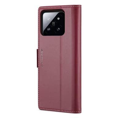 CASEME Plånboksfodral Xiaomi 14 - Röd