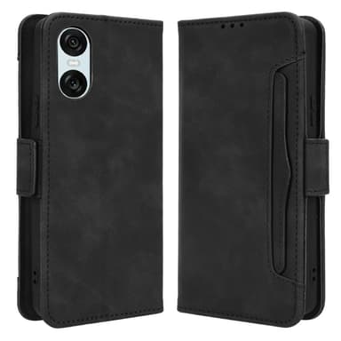 Til Sony Xperia 10 VI Plånboksfodral  - Svart