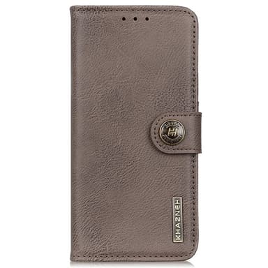 KHAZNEH Motorola Moto G55 Lommebok-deksel - Khaki