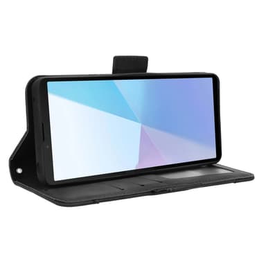 Til Sony Xperia 10 VI Plånboksfodral  - Svart