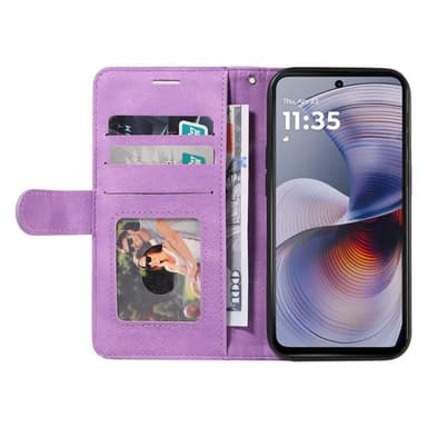KT Plånboksfodral till Motorola Moto G55 - Lila