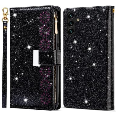 För Samsung Galaxy A26 5G Fodral Stjärnhimmel Graverad Plånboksskydd