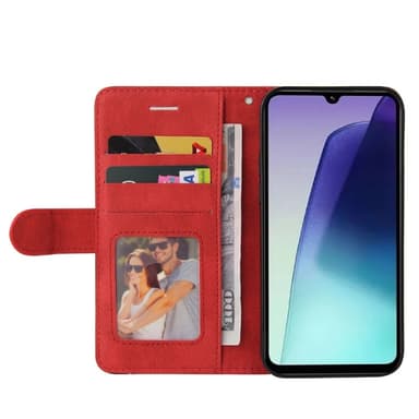KT Plånboksfodral till Xiaomi Redmi 14C - Röd