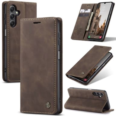 CASEME Plånboksfodral Samsung Galaxy A16 - Coffee