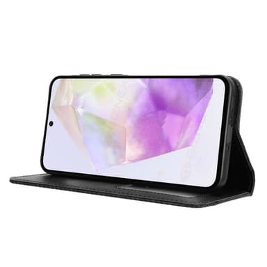 Till Samsung Galaxy A56 5G Plånboksfodral  - Svart