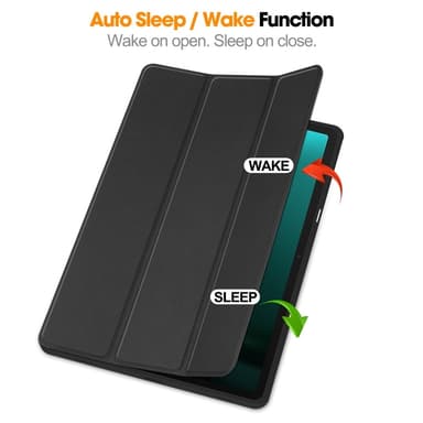 Slim Fit Cover Fodral Till Samsung Galaxy Tab S10+ - Svart