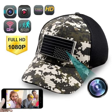 Keps HD 1080P loopinspelning Fjärrvisning Bebis Nanny Övervakning WiFi-kamera