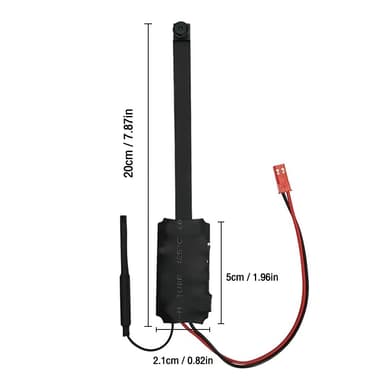 1080P HD trådlös WiFi-kamera Mini dold kamera knappdesign
