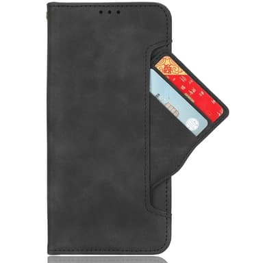 Till Motorola Edge 50 / Edge 50 Pro Plånboksfodral  - Svart