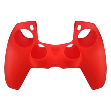Playstation 5 / PS5 Silikon Skin Skal Fodral Anti-Slip Skydd - Röd