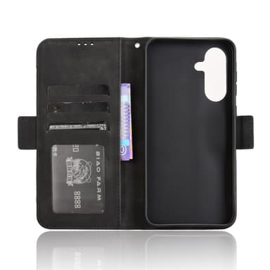 Till Samsung Galaxy A56 Plånboksfodral  - Svart