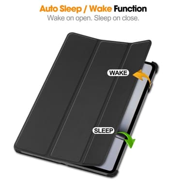 Slim Fit Cover Fodral För OnePlus Pad 2 Auto Wake / Sleep - Svart