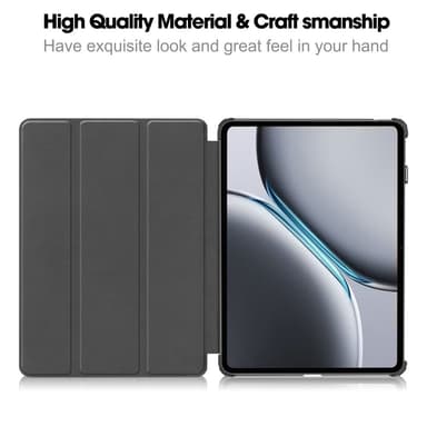 Slim Fit Cover Fodral För OnePlus Pad 2 Auto Wake / Sleep - Svart
