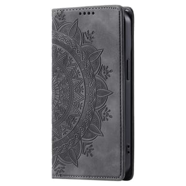För Samsung Galaxy S25 plånboksfodral Fodral Skal Mandala blommönster