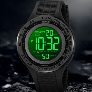 Armbandsklocka Armbandsur Klocka SKMEI Luminous Digital Elektronisk - Blå