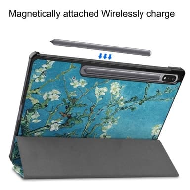 Slim Fit Cover Fodral Till Samsung Galaxy Tab S10+ (S10 Plus) - Blossom