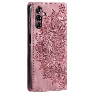 För Samsung Galaxy S25 plånboksfodral Fodral Skal Mandala blommönster