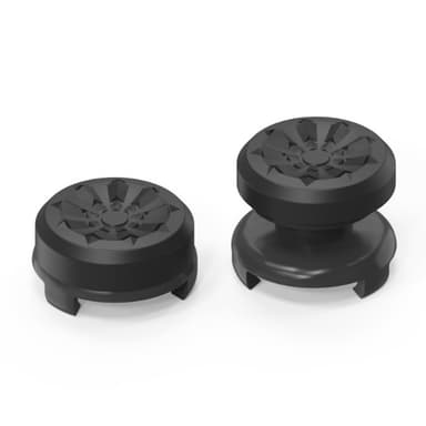 2st Tumgrepp Fingergrepp för Sony PlayStation 5 / 4 8BitDo Joystick Silikon - Svart