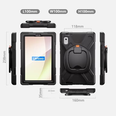 Lenovo Tab M9 TB-310FU (2023) Heavy Duty Armor skal
