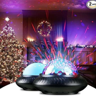 Disco Ball Light scenbelysning RGB Rotating Atmosphere Party Lamp