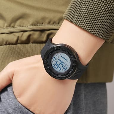 Armbandsklocka Armbandsur Klocka SKMEI Luminous Digital Elektronisk - Svart