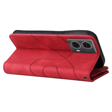 KS Plånboksfodral till Motorola Moto G85 - Röd