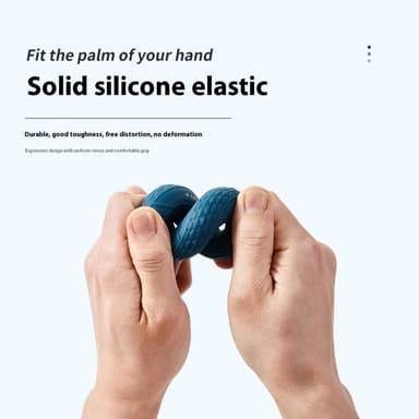 Handgreppsförstärkare Underarm Finger Handled Muskeltränar - 40-50lb / Blå