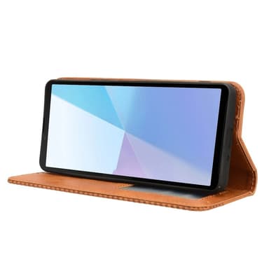 Plånboksfodral till Xperia 10 Vi - Brun