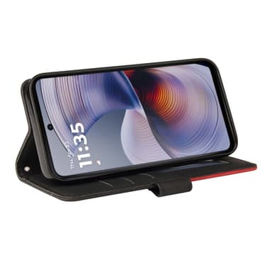 KT Plånboksfodral till Motorola Moto G55 - Svart