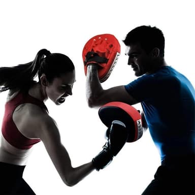 WOSWEIR 2st Boxning Karate Taekwondo Muay Thai Mitsar utrustning Mittsar Pads