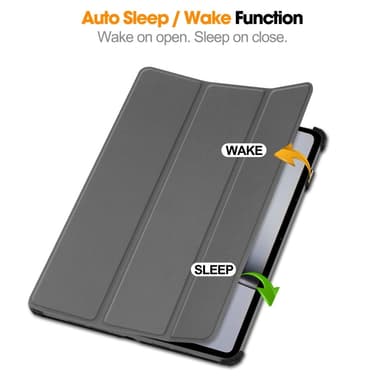 Slim Fit Cover Fodral För OnePlus Pad 2 Auto Wake / Sleep - Grå