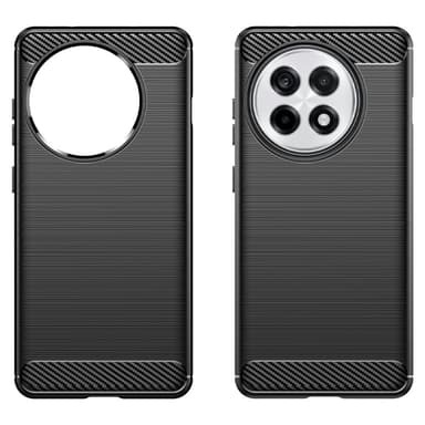 Telefonfodral TPU Skal bakskal Carbon OnePlus 13R - Svart