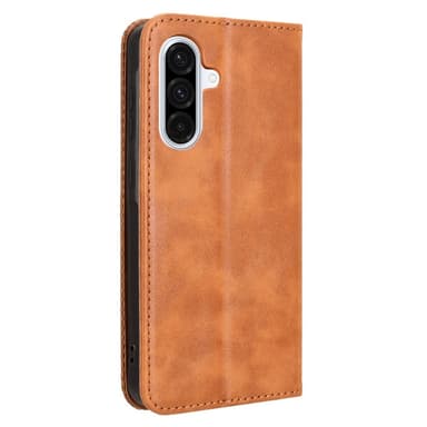Till Samsung Galaxy A56 5G Plånboksfodral  - Brun