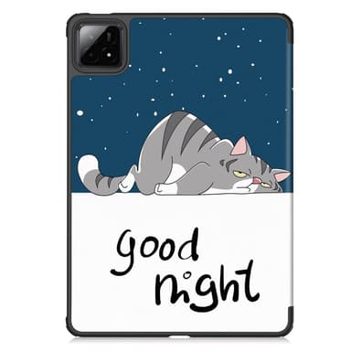 Slim Fit Cover Fodral För Xiaomi Pad 7 Auto Wake / Sleep - Cat