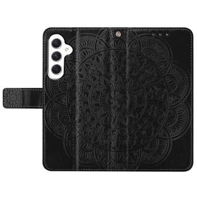 Till Samsung Galaxy A16 5G / A16 4G Fodral med Kortfack och Mandalamönster