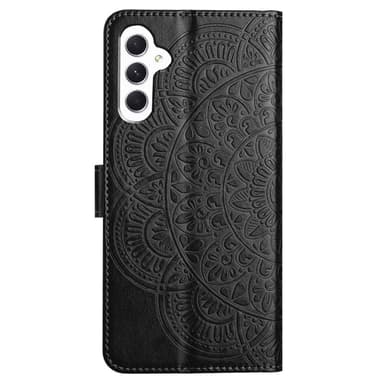 Till Samsung Galaxy A16 5G / A16 4G Fodral med Kortfack och Mandalamönster