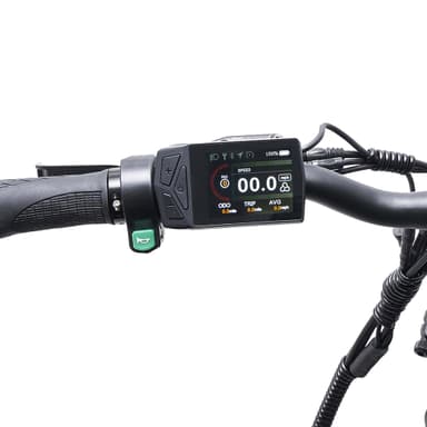 Virum  - Fällbar Ultra-Lätt Elcykel 36V 10Ah - Sangria Röd