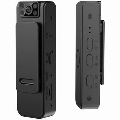 L8+ WiFi HD 1080P Minikamera Back Clip Bodycam Röst- och ljudinspelare