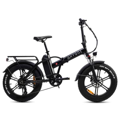 Vester  - Fällbar Fat Tyre Elcykel 48V 14Ah - Onyx Svart