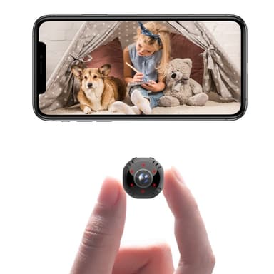Intelligent WiFi-kamera Uppspelning i realtid Panoramautsikt Övervakningskamera