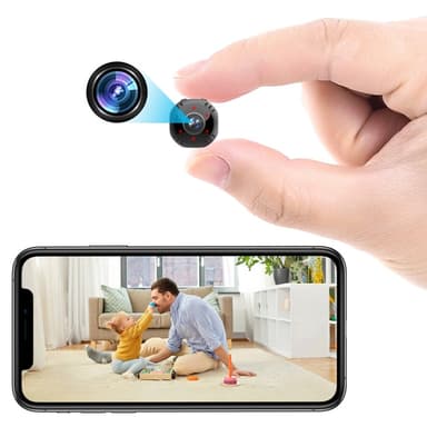 Intelligent WiFi-kamera Uppspelning i realtid Panoramautsikt Övervakningskamera