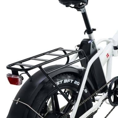 Vester  - Fällbar Fat Tyre Elcykel 48V 14Ah - Heron Vit