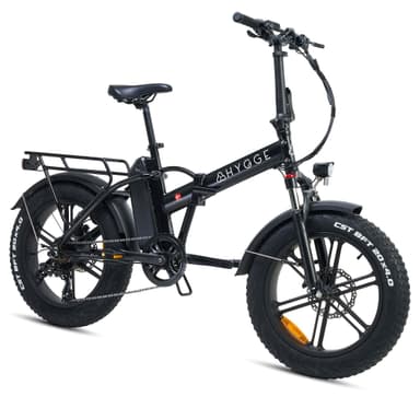 Vester  - Fällbar Fat Tyre Elcykel 48V 14Ah - Onyx Svart