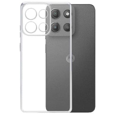 PCH transparent silikon skal till Motorola Moto G15 Power