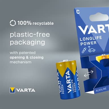 Varta Longlife Power C batterier (2-pack)