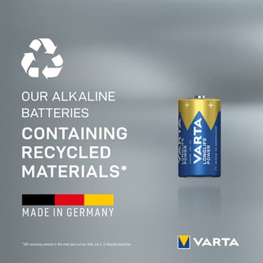 Varta Longlife Power C batterier (2-pack)