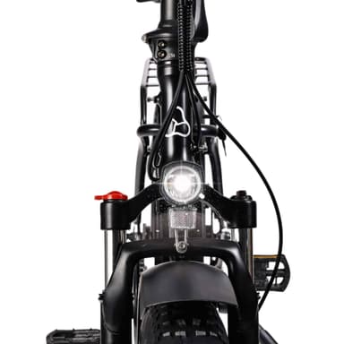 Vester  - Fällbar Fat Tyre Elcykel 48V 14Ah - Onyx Svart